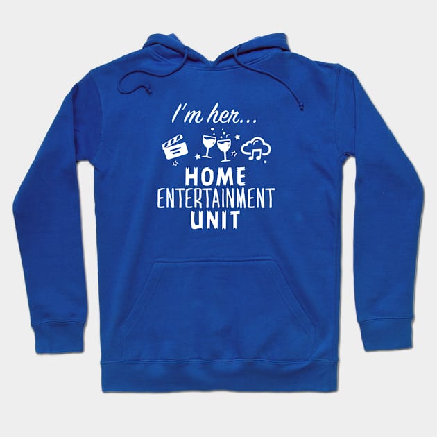 Home entertainment unit Hoodie by Andreeastore  